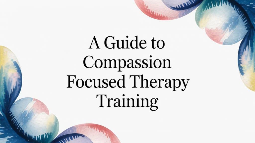 A Guide to Compassion Focused Therapy Training